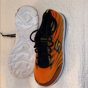 Brand New orange Sketcher sneakers